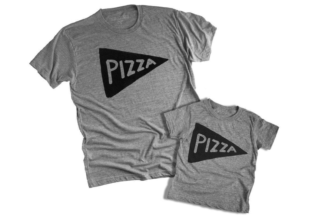Father Son Matching Pizza Shirt Set