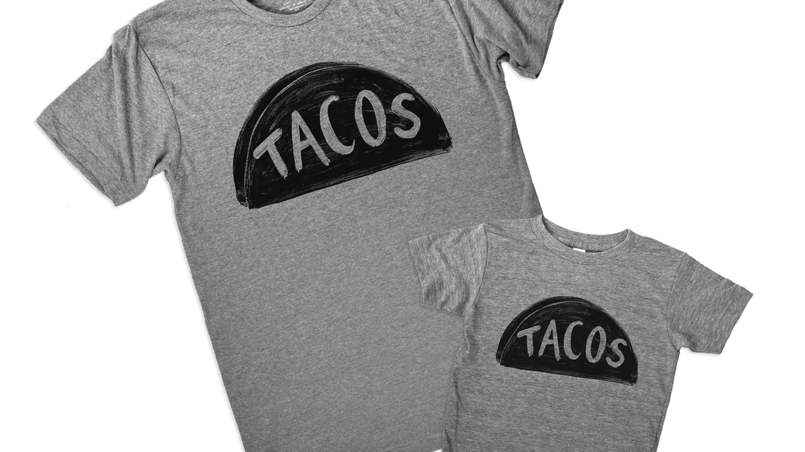 Xenotees' Matching Father Child Taco Shirts featured on Business Insider!