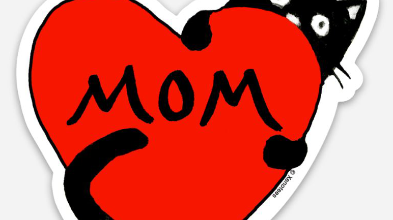 Introducing Our New Cat Mom Design on Hoodies, Cardigans and Magnets!