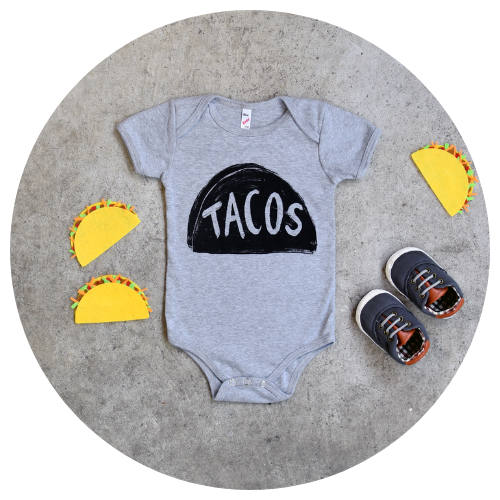 Taco Tuesday Baby One Piece Kids Clothing Xenotees