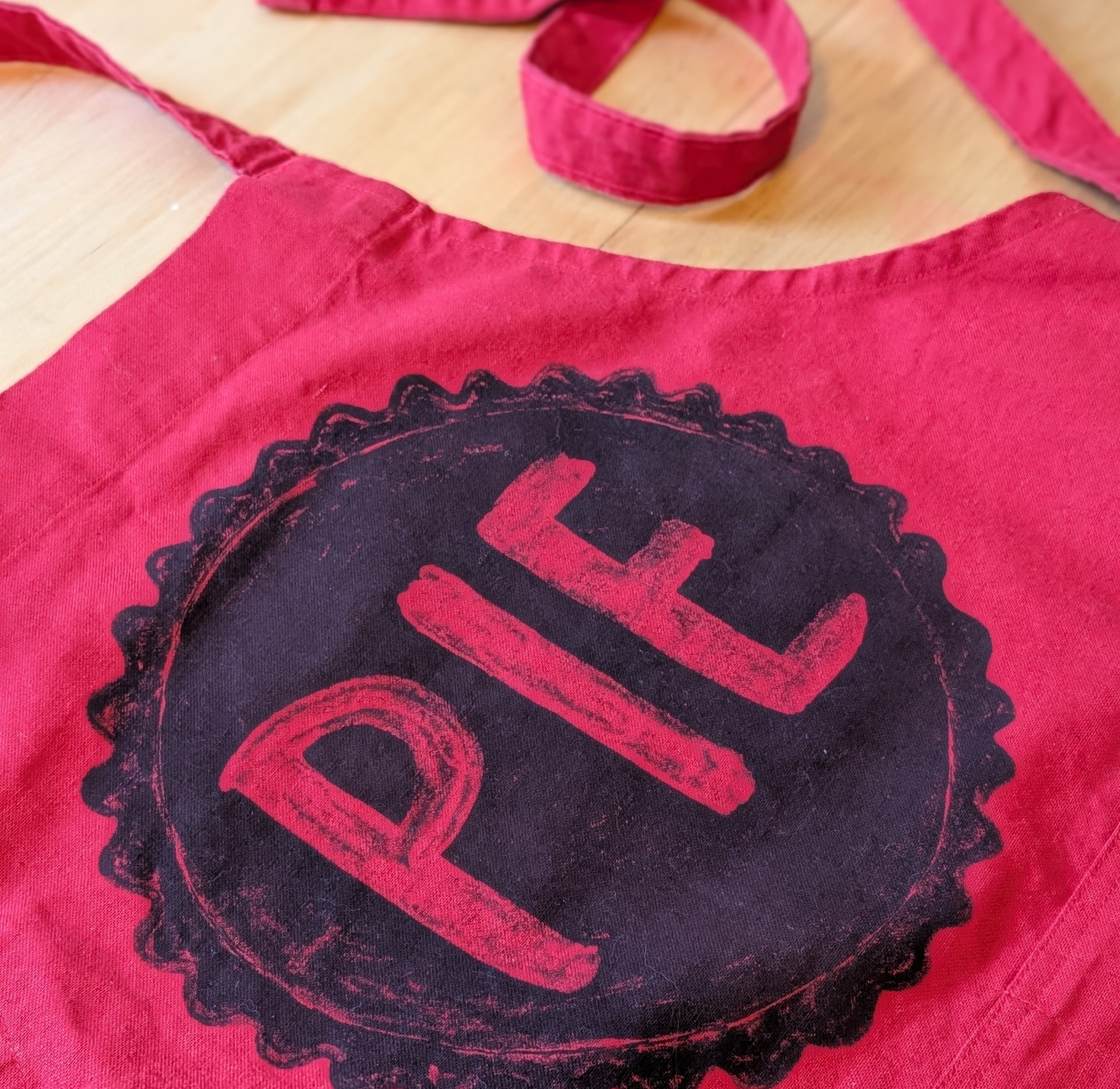 Pie Lover's Cotton Canvas Apron with Pockets Apron Xenotees