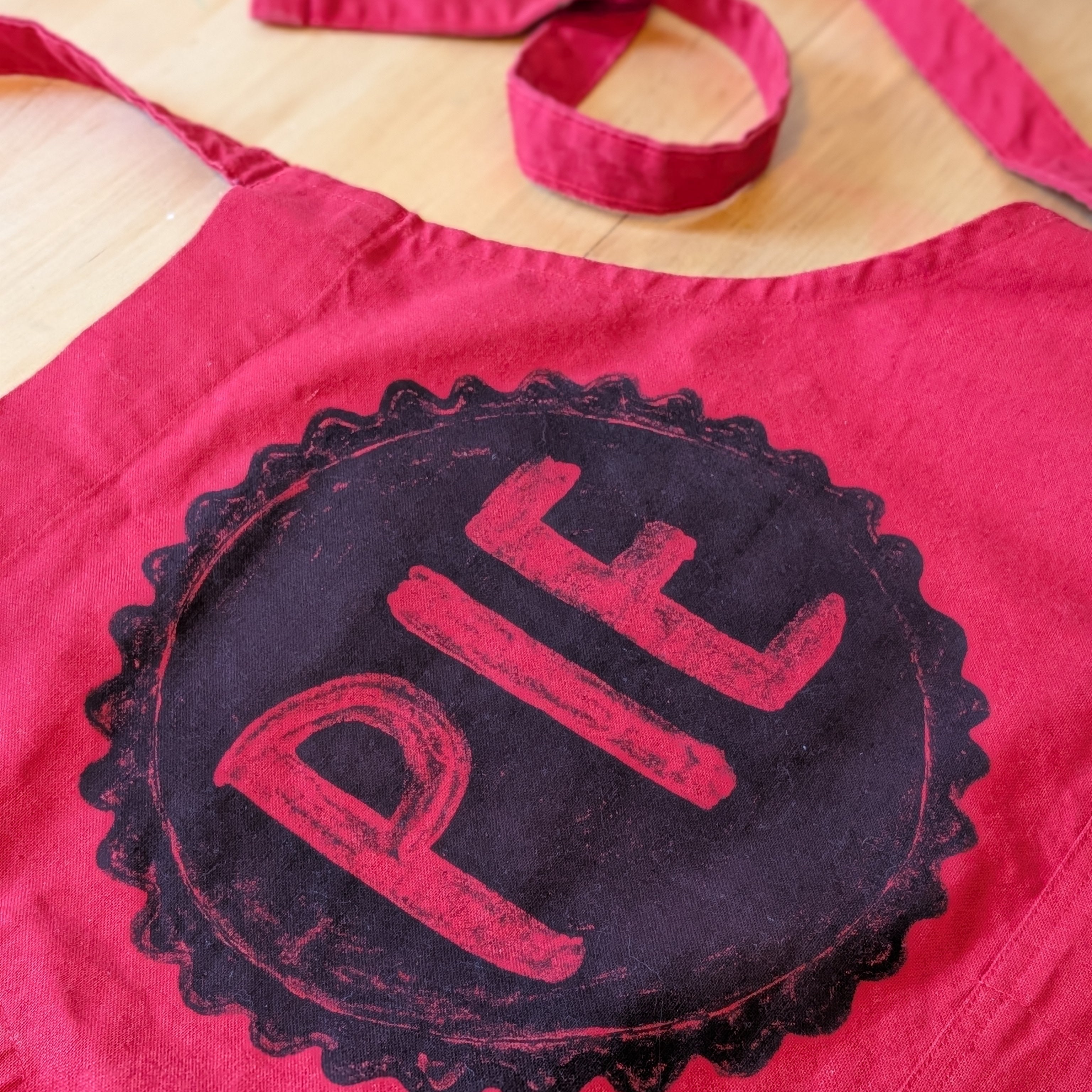 Pie Lover's Cotton Canvas Apron with Pockets Apron Xenotees