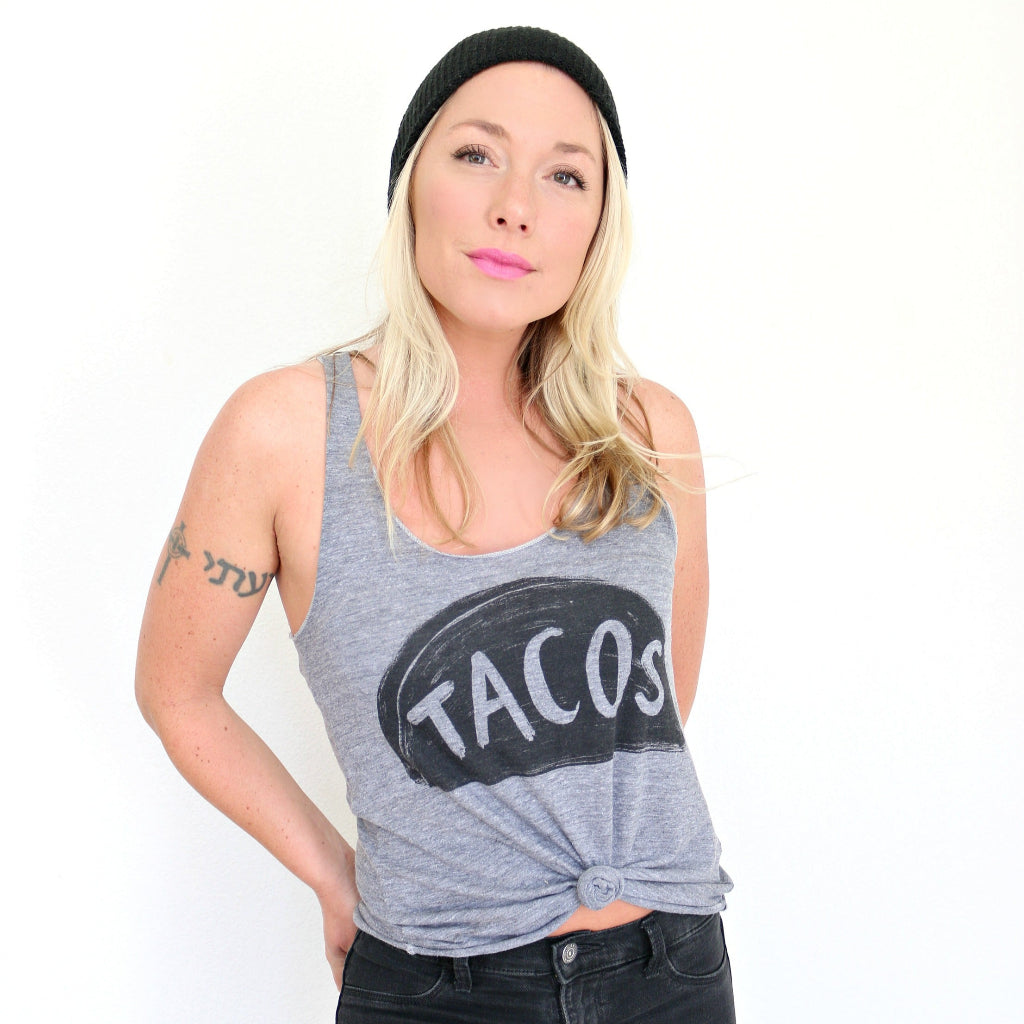Womens Taco Yoga Tank Top