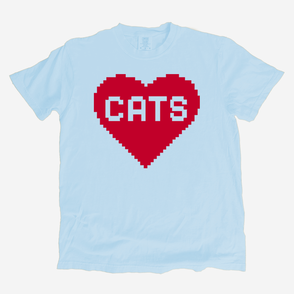 Gaming Cat Lover Graphic T-shirt