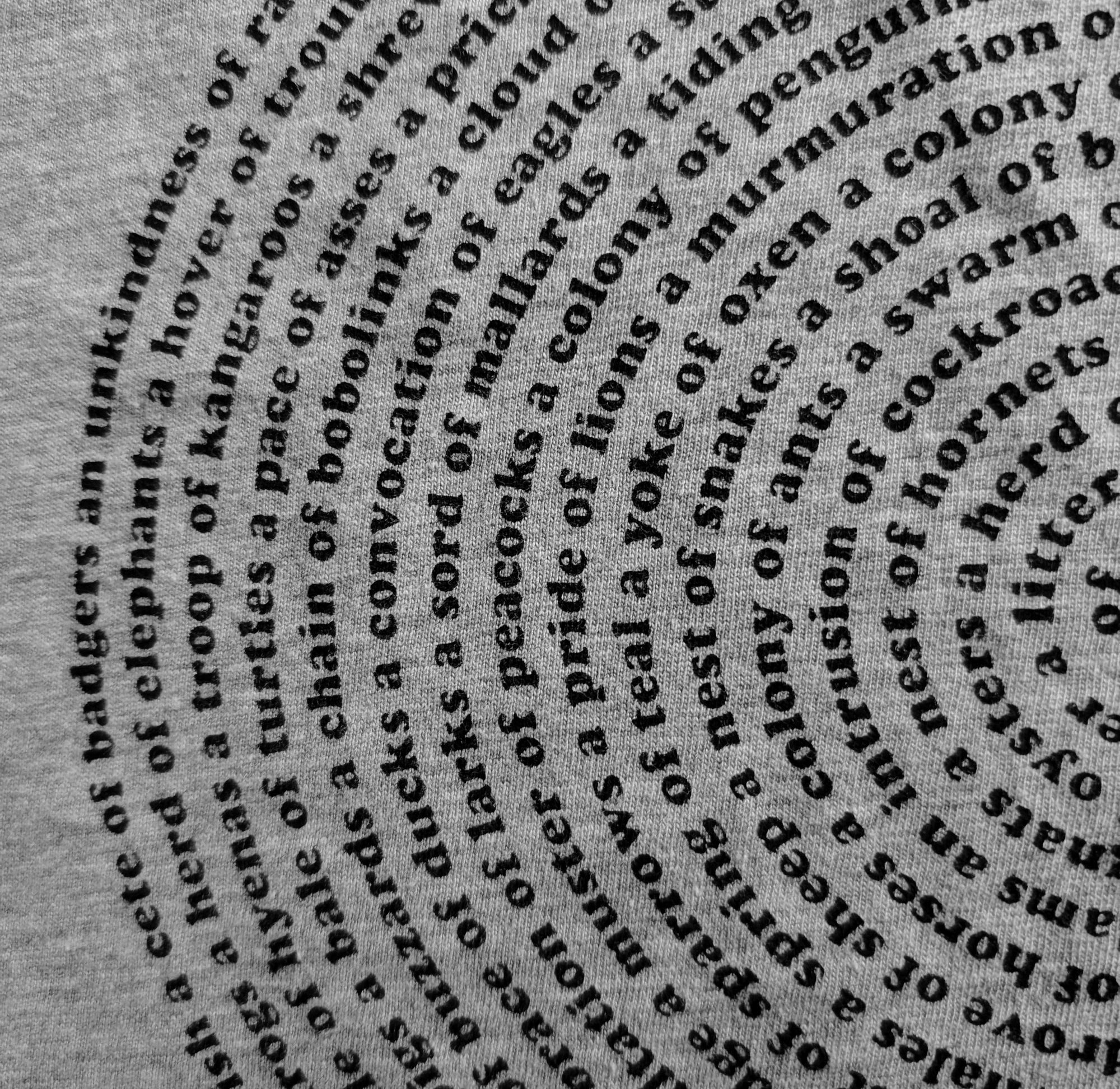 Heather Gray Animal Collective Group Nouns T-shirt Men Tshirts Xenotees