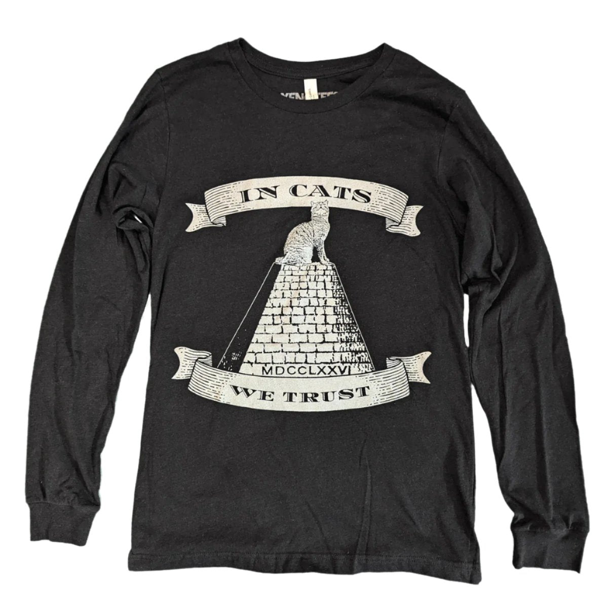 Long Sleeve Cute Cat Lover Tshirt