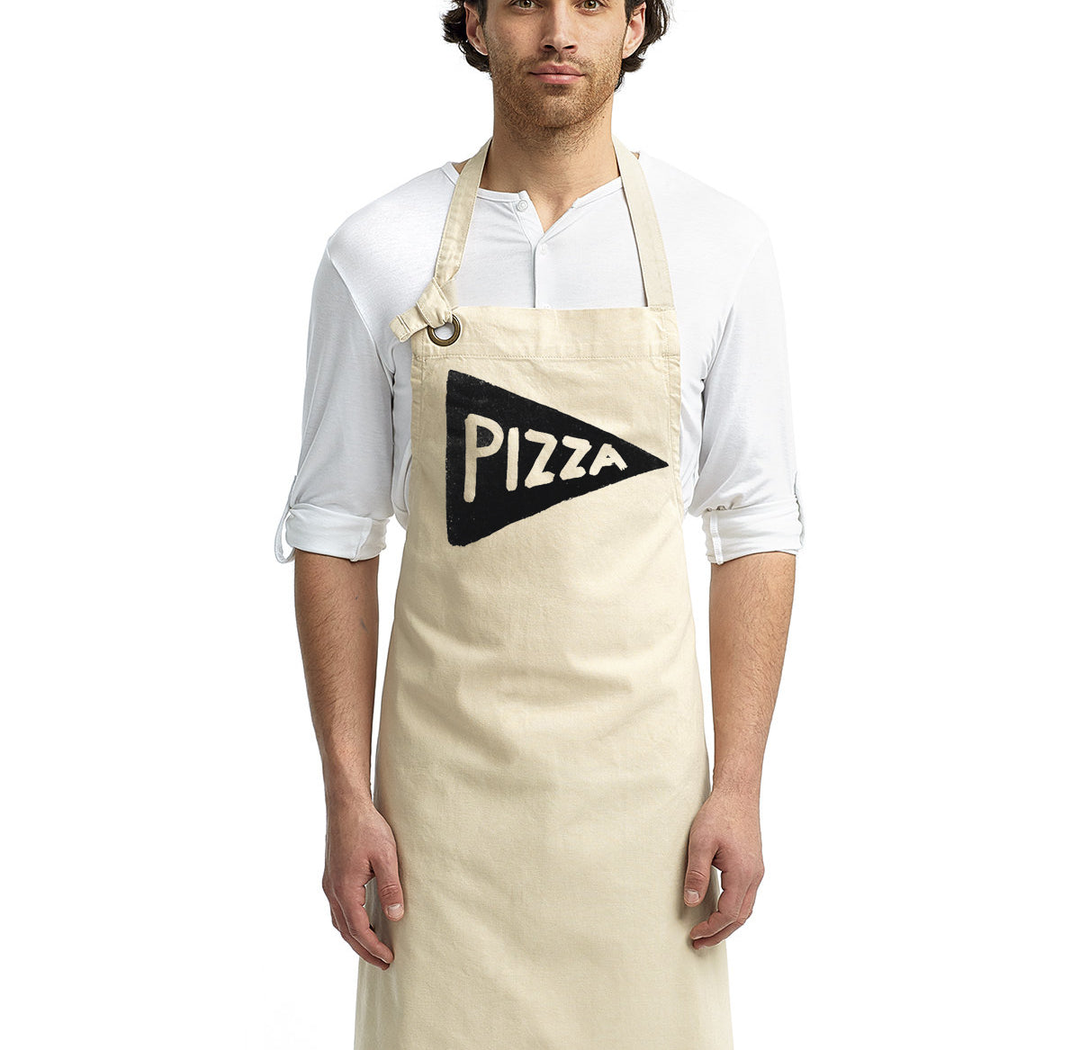 Pizza Slice Cotton Canvas Apron Apron Xenotees