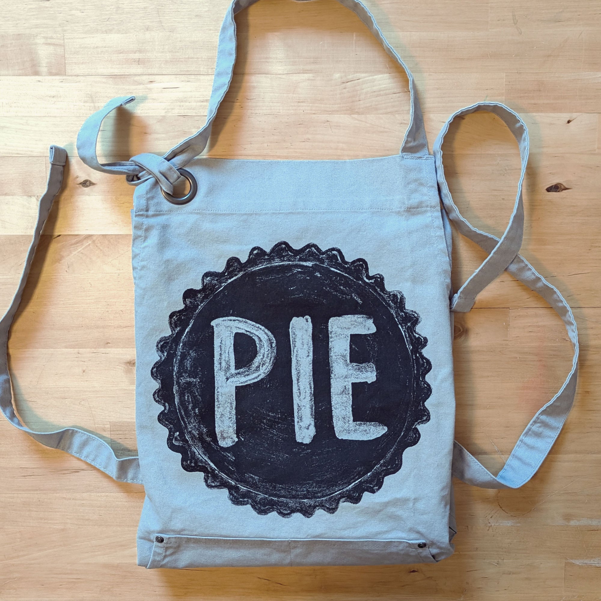 Pie Lover's Cotton Canvas Apron with Pockets Apron Xenotees