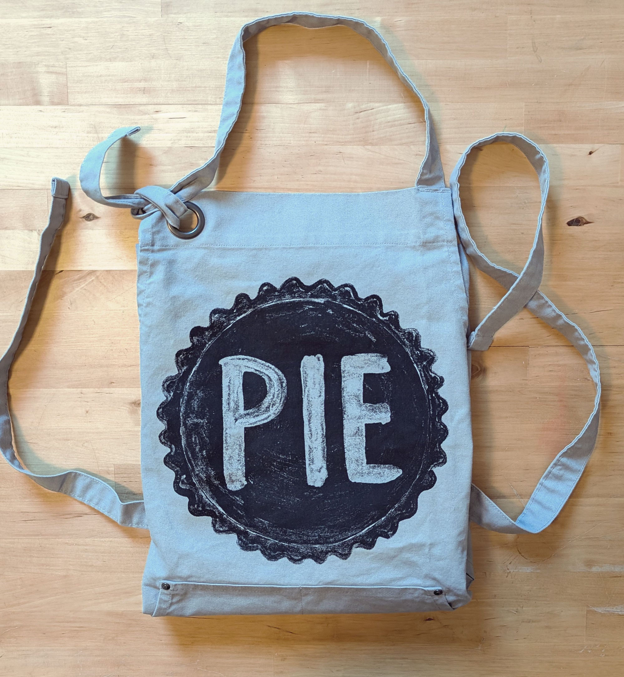 Pie Lover's Cotton Canvas Apron with Pockets Apron Xenotees