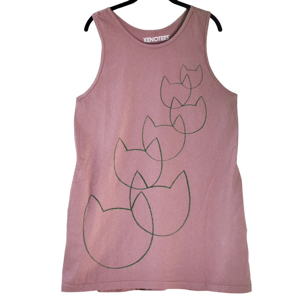 Multi-Cat Lady A-line Pocket Dress Dress Xenotees