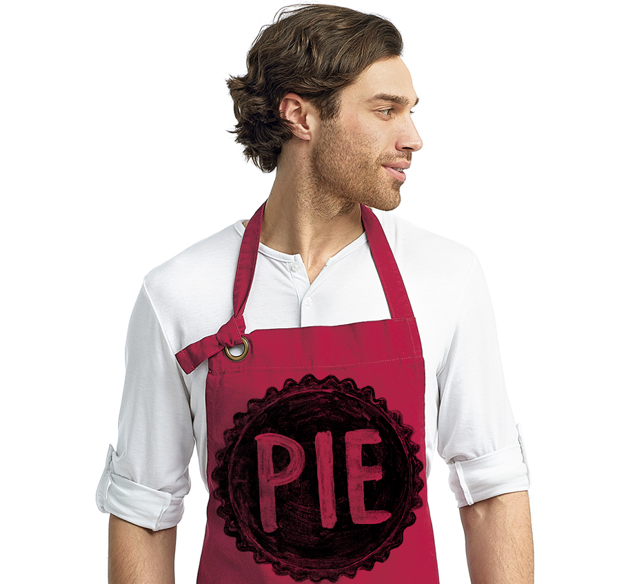 Pie Lover's Cotton Canvas Apron with Pockets Apron Xenotees