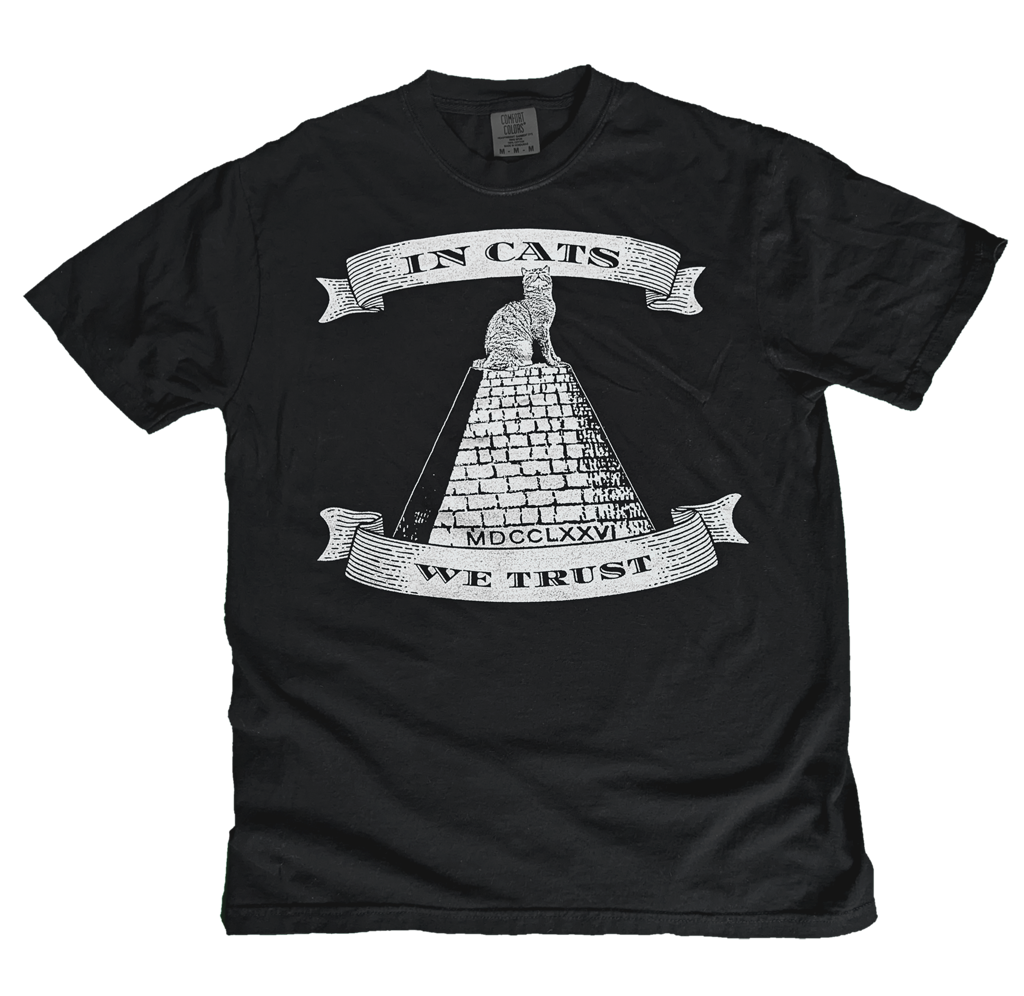 In Cats We Trust T-shirt Men Tshirts Xenotees