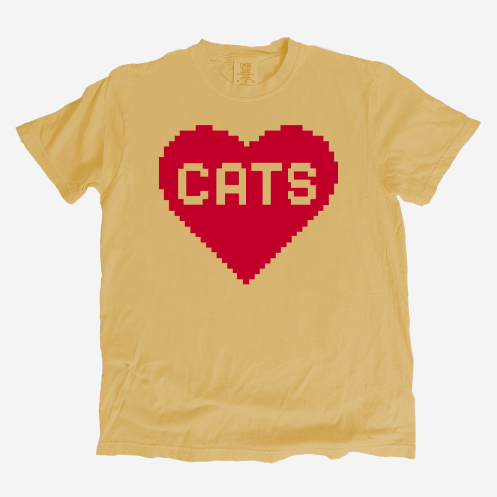 Cute Cat Parent Activewear Gaming Tee