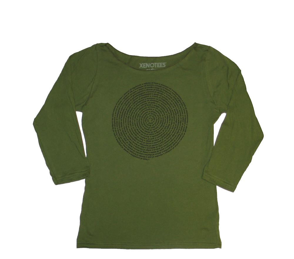 Women's Animal Group Nouns Boatneck Shirt by Xenotees