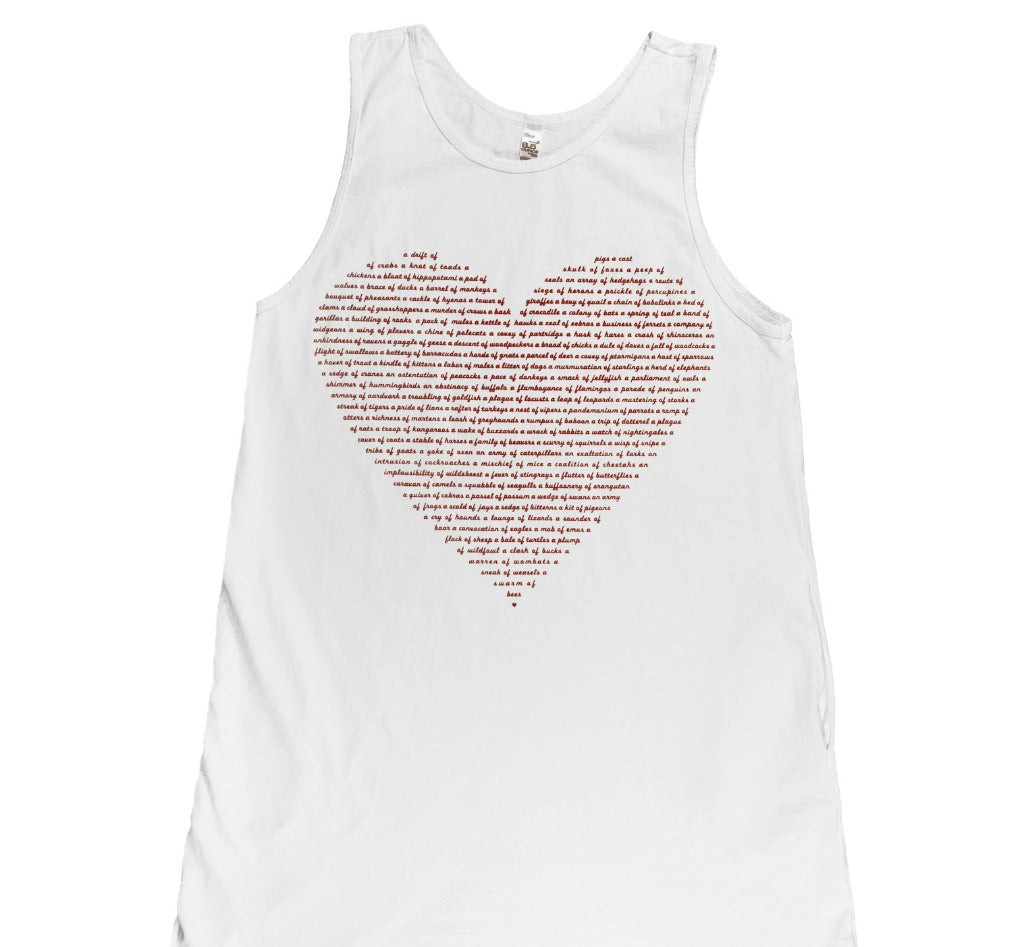 Womens Dress with Pockets for Animal Lovers on Valentine's Day, Made in the USA Dress