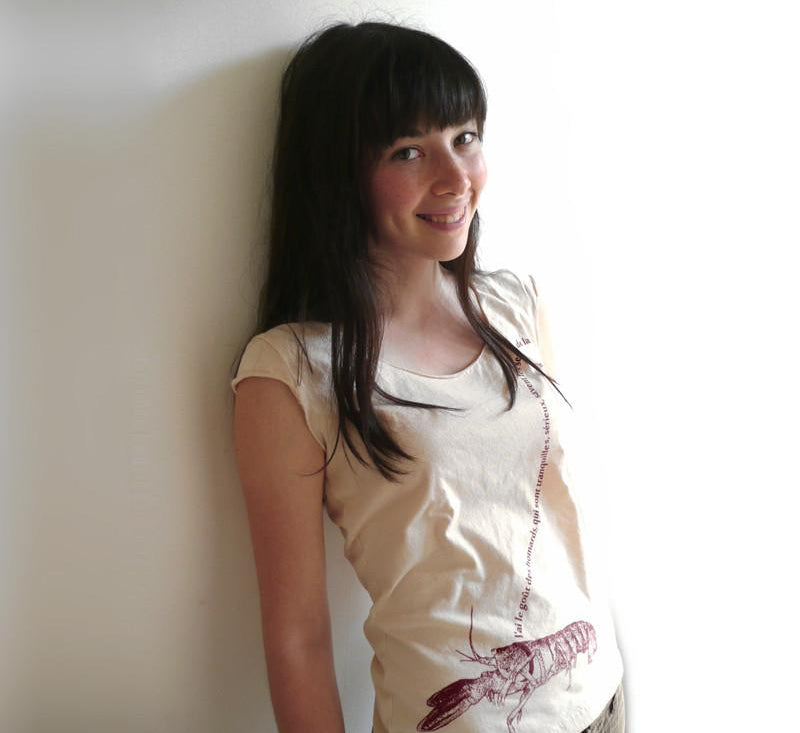 Women's Pet Lobster Print Sleeveless Shirt Womens Clothing Xenotees