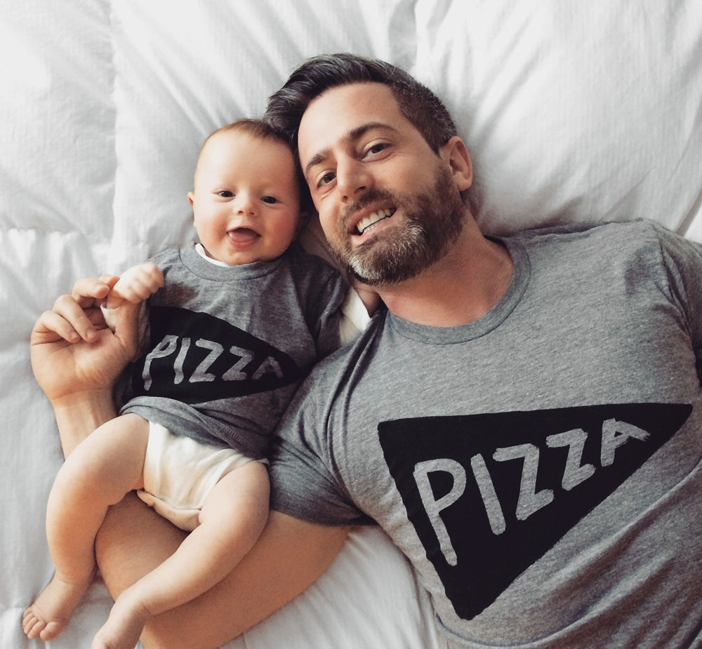 Mens Pizza Party T-shirt by Xenotees