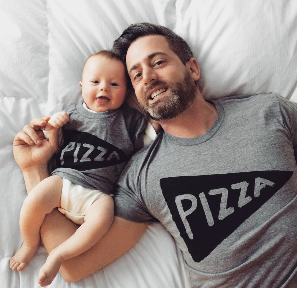 Mens Pizza Party T-shirt by Xenotees