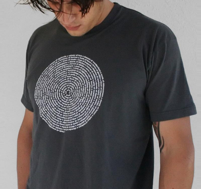 Animal Group Names Mens T-shirt Men Tshirts Xenotees