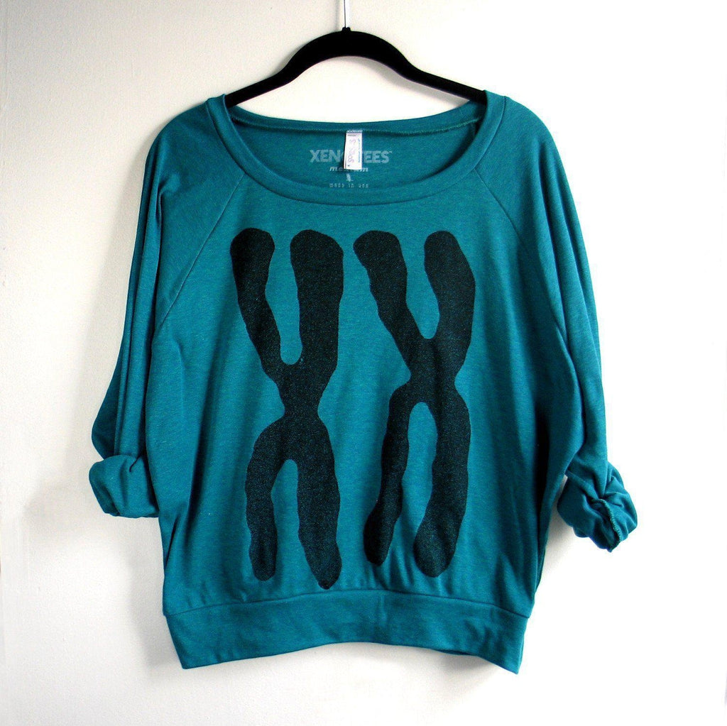 Womens XX Sweatshirt Pullover by Xenotees