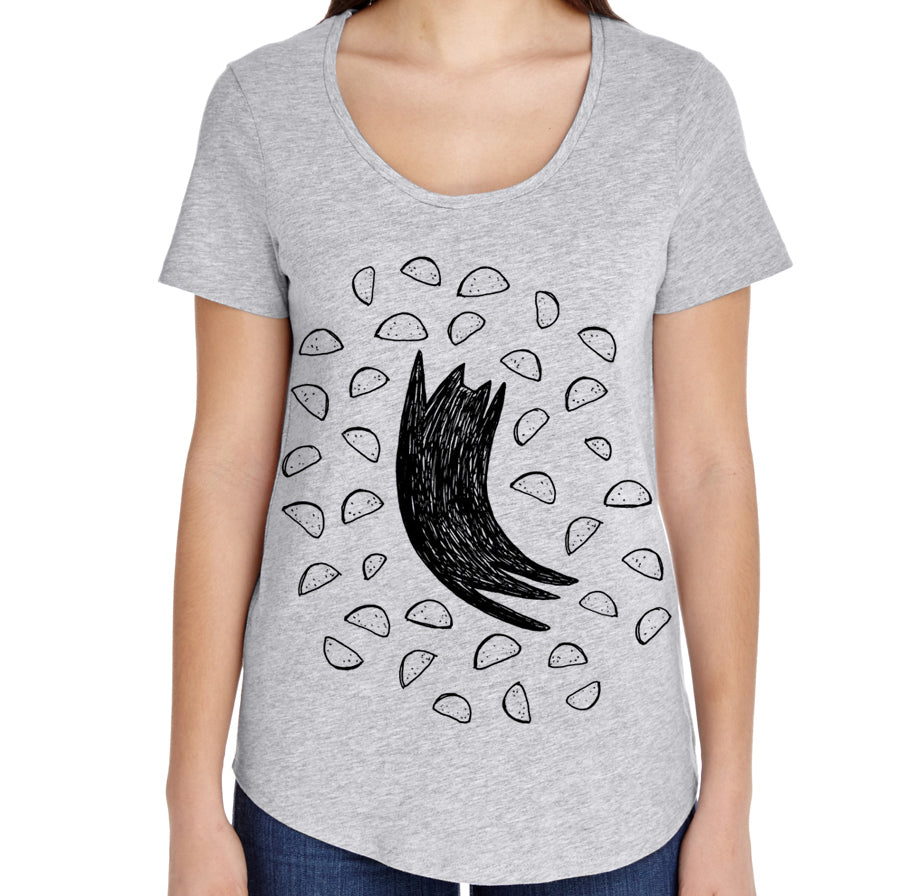 Women's TacoCat Cat T Shirt Xenotees