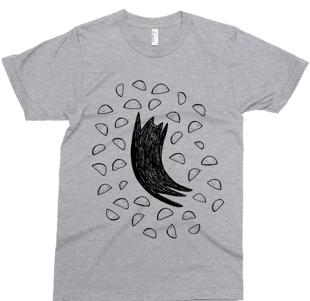 Mens TacoCat Cat Taco T-shirt by Xenotees