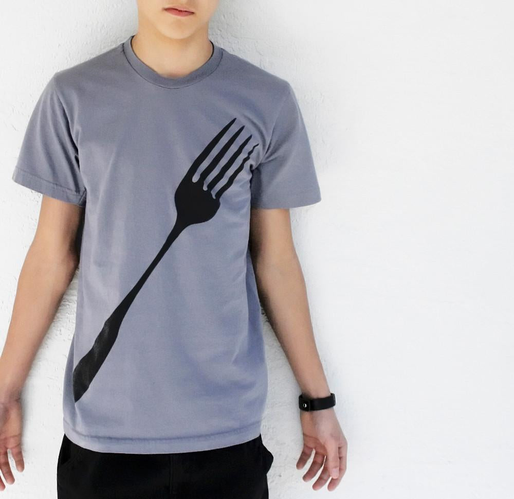 Funny Food-themed Graphic T Shirt Design for Men
