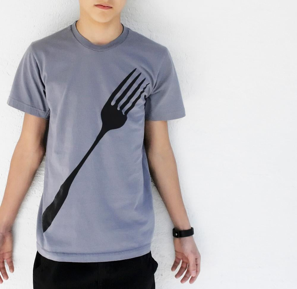 Funny Food-themed Graphic T Shirt Design for Men