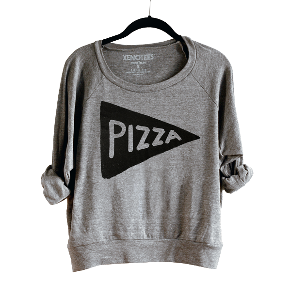Women's Pizza Activewear T-shirt