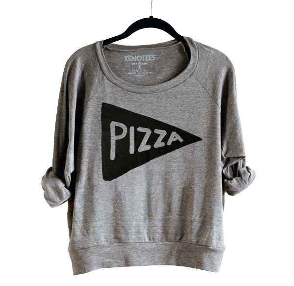 Women's Pizza Activewear T-shirt