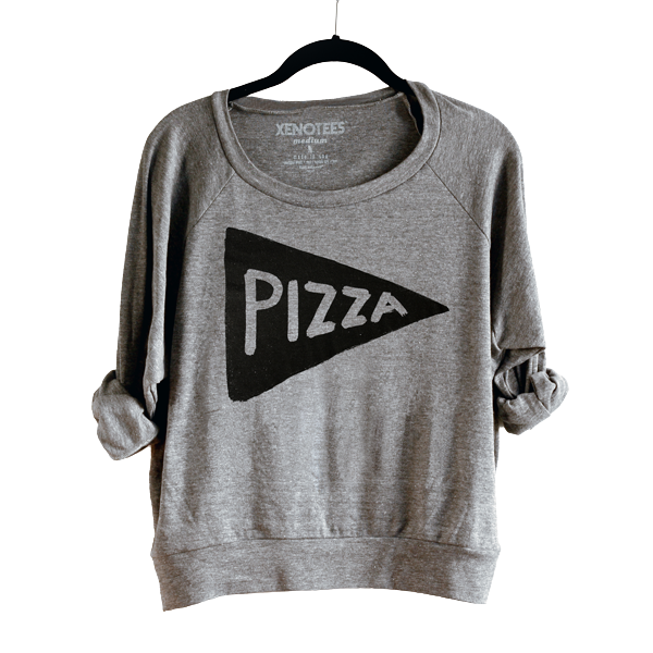 Women's Pizza Activewear T-shirt