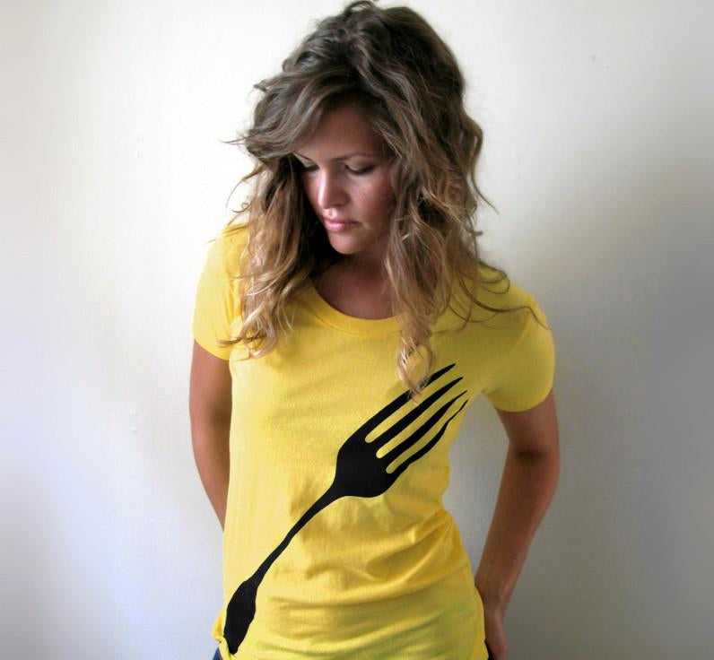 Xenotees Fork T-shirt for Women by Xenotees