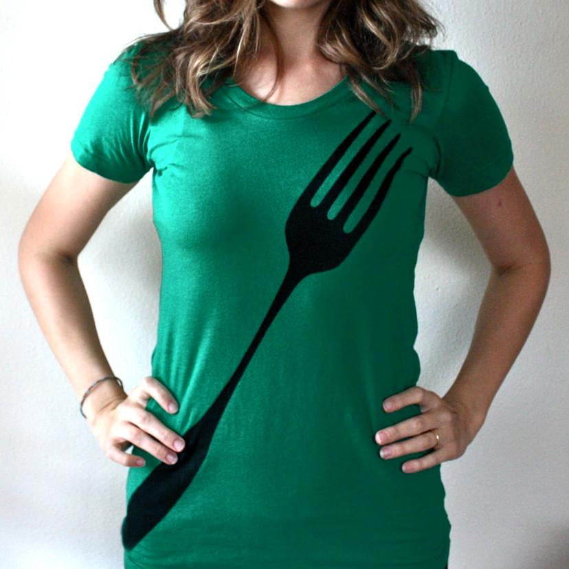 Xenotees Fork T-shirt for Women by Xenotees
