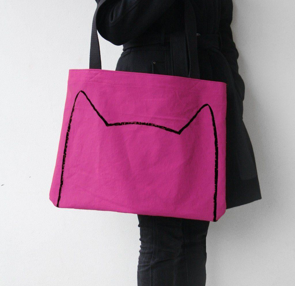 Big Cat Tote Bag by Xenotees