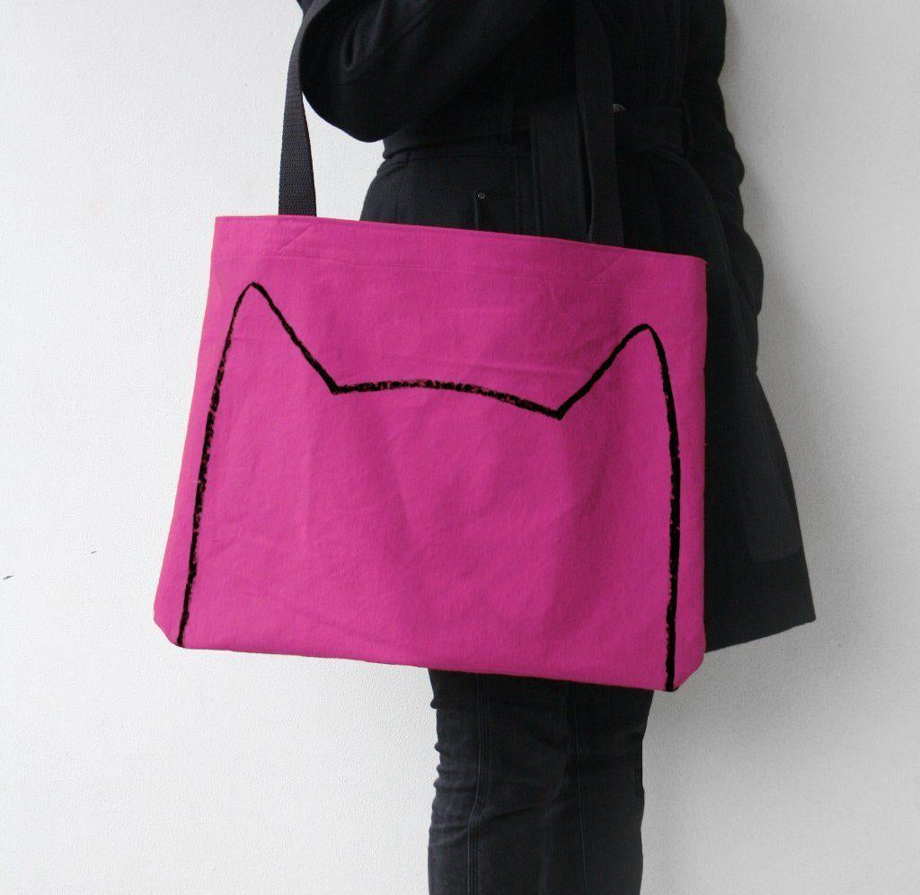 Big Cat Tote Bag by Xenotees