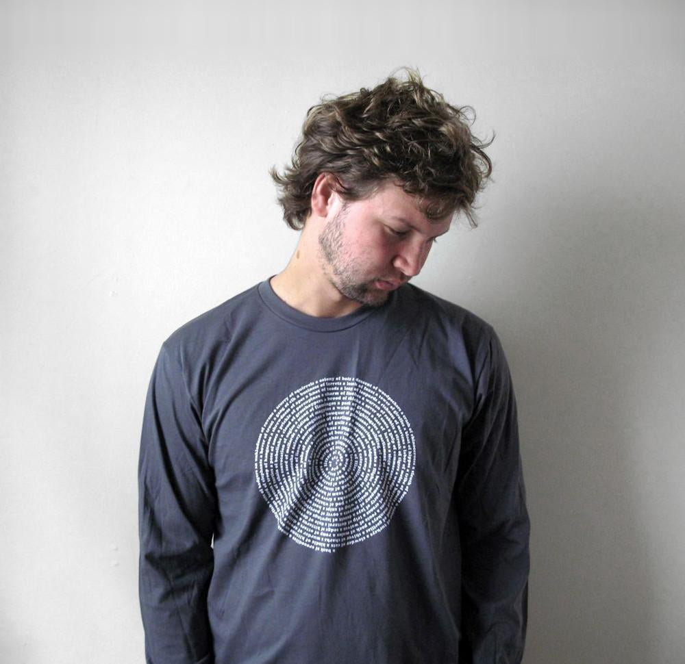Animal Collective Nouns Mens Long-sleeve T shirt by Xenotees