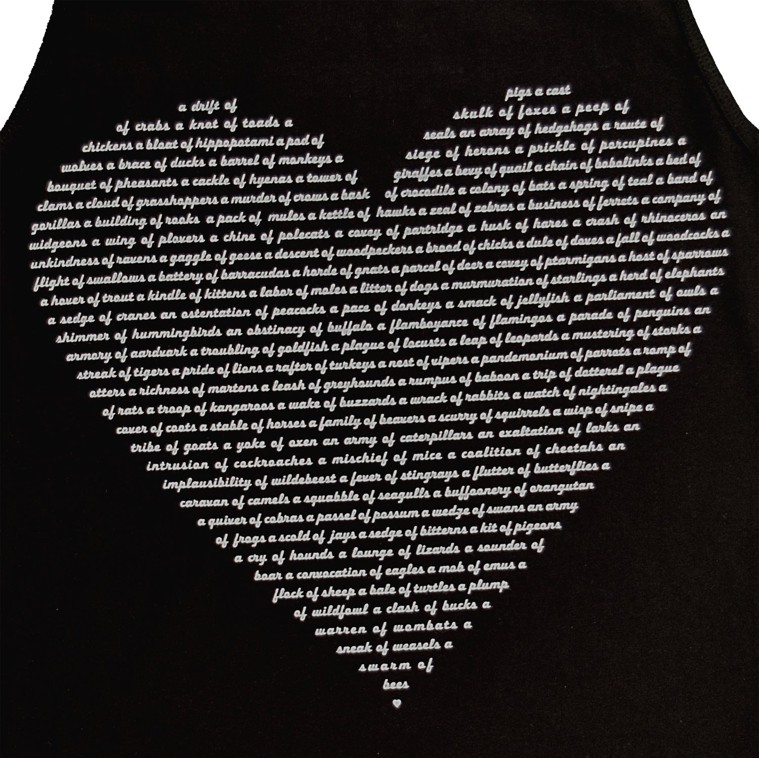 Ladies Animal Lover Tank T-shirt Dress With Pockets - Black Dress Xenotees