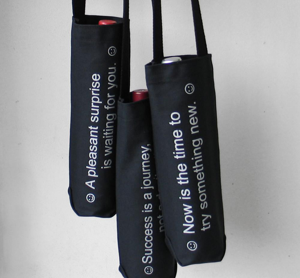 Fortune Wine Tote Bag by Xenotees