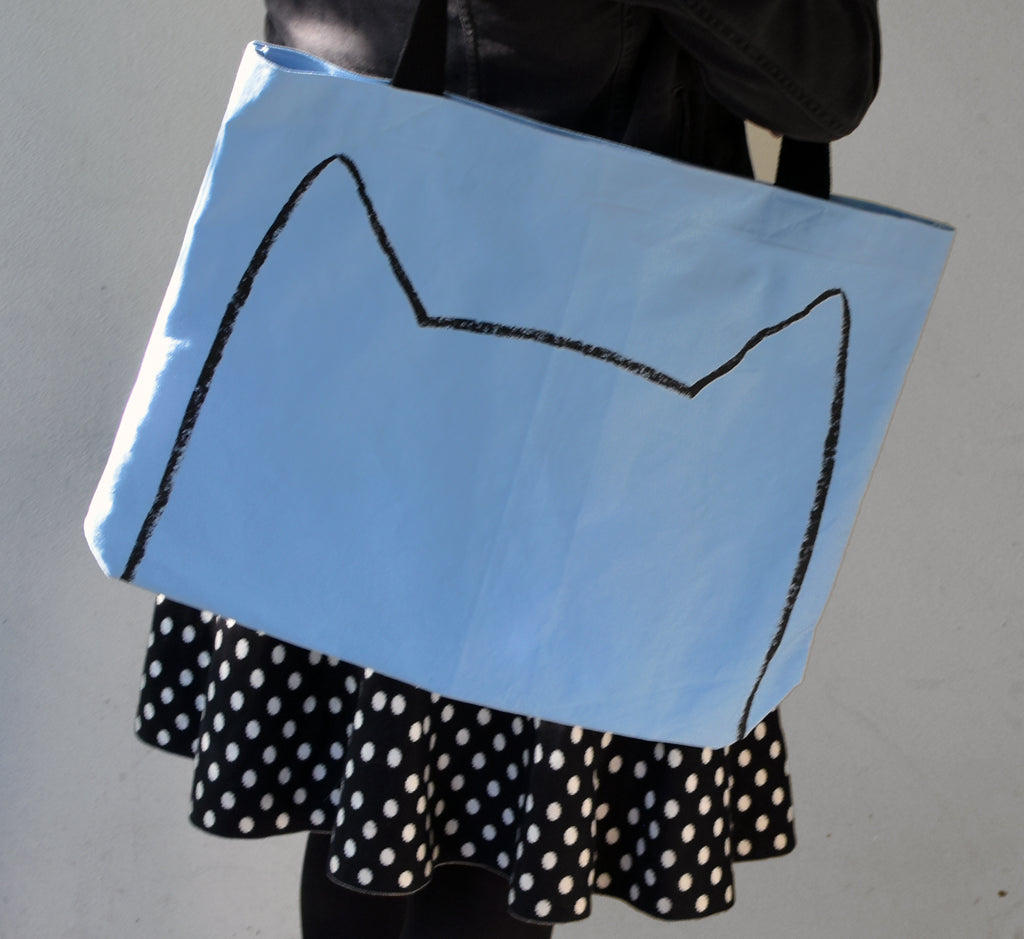 Big Cat Lovers' Canvas Market Tote Bag Tote Bag Xenotees