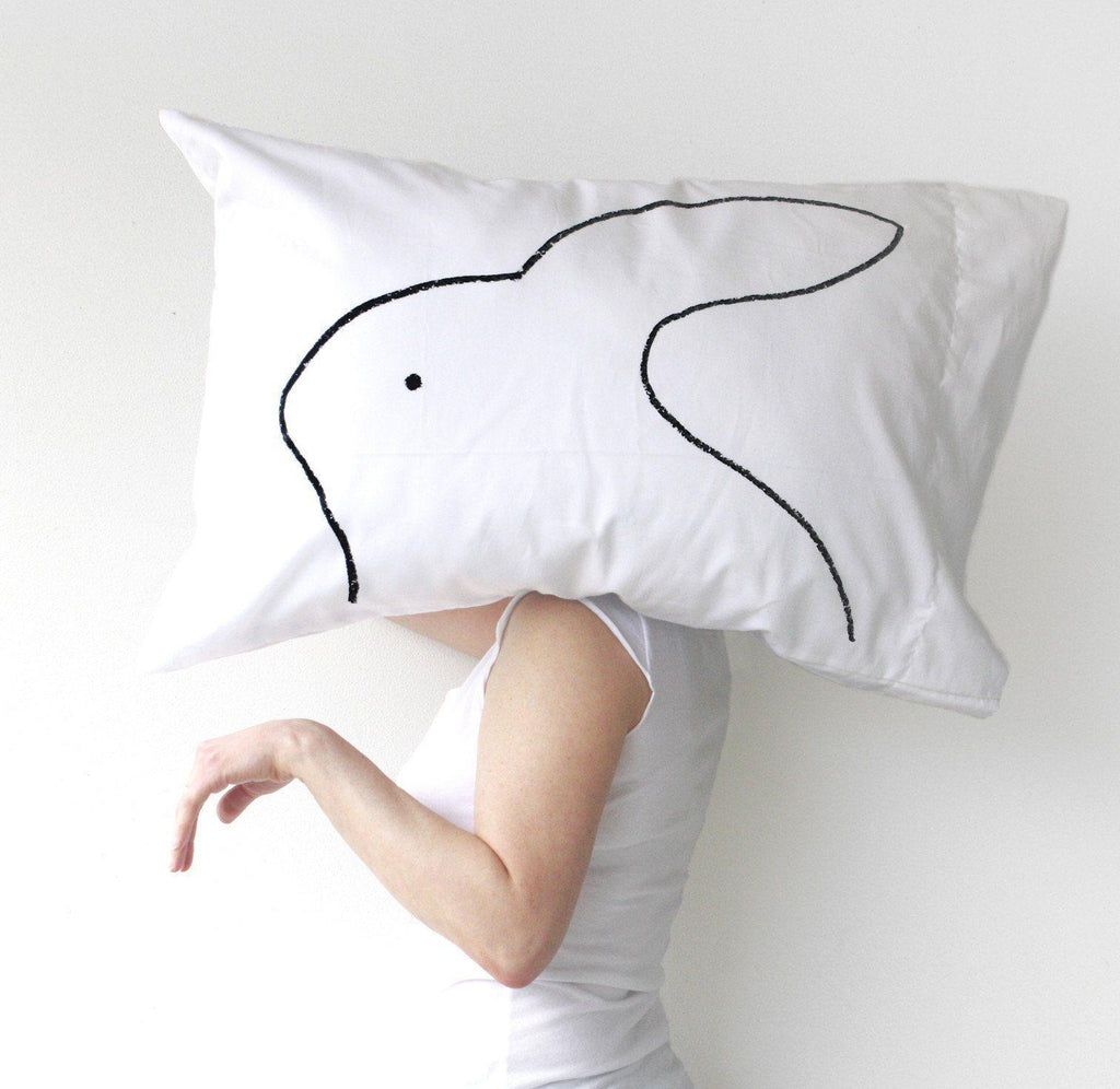 Best Bunny Pillow Case by Xenotees