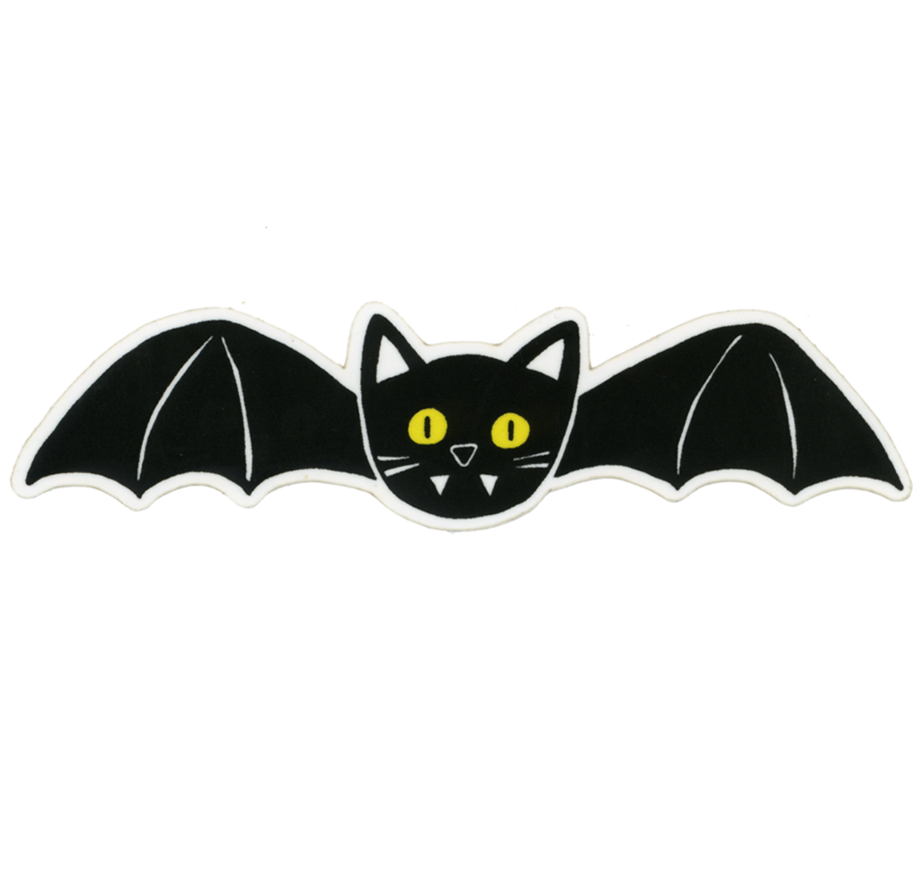 Cat Bat Sticker Sticker Xenotees