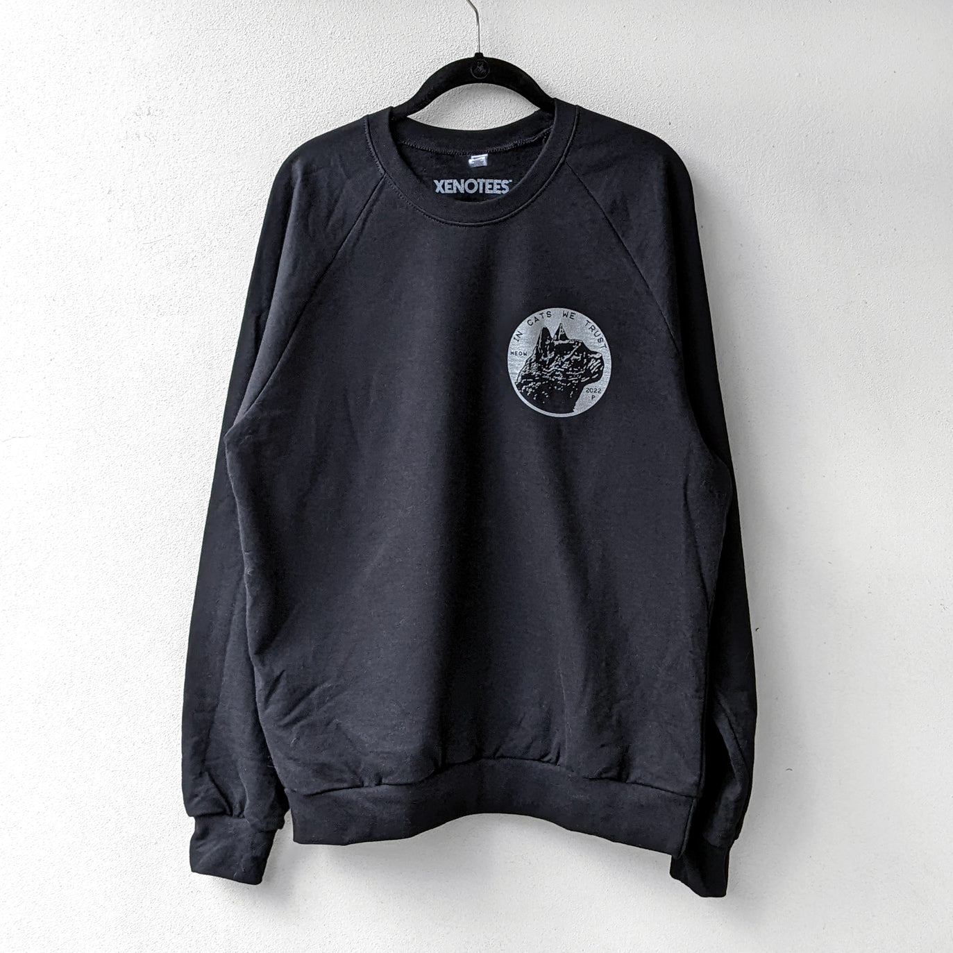 Chester Taco Cat Coin Sweatshirt Xenotees