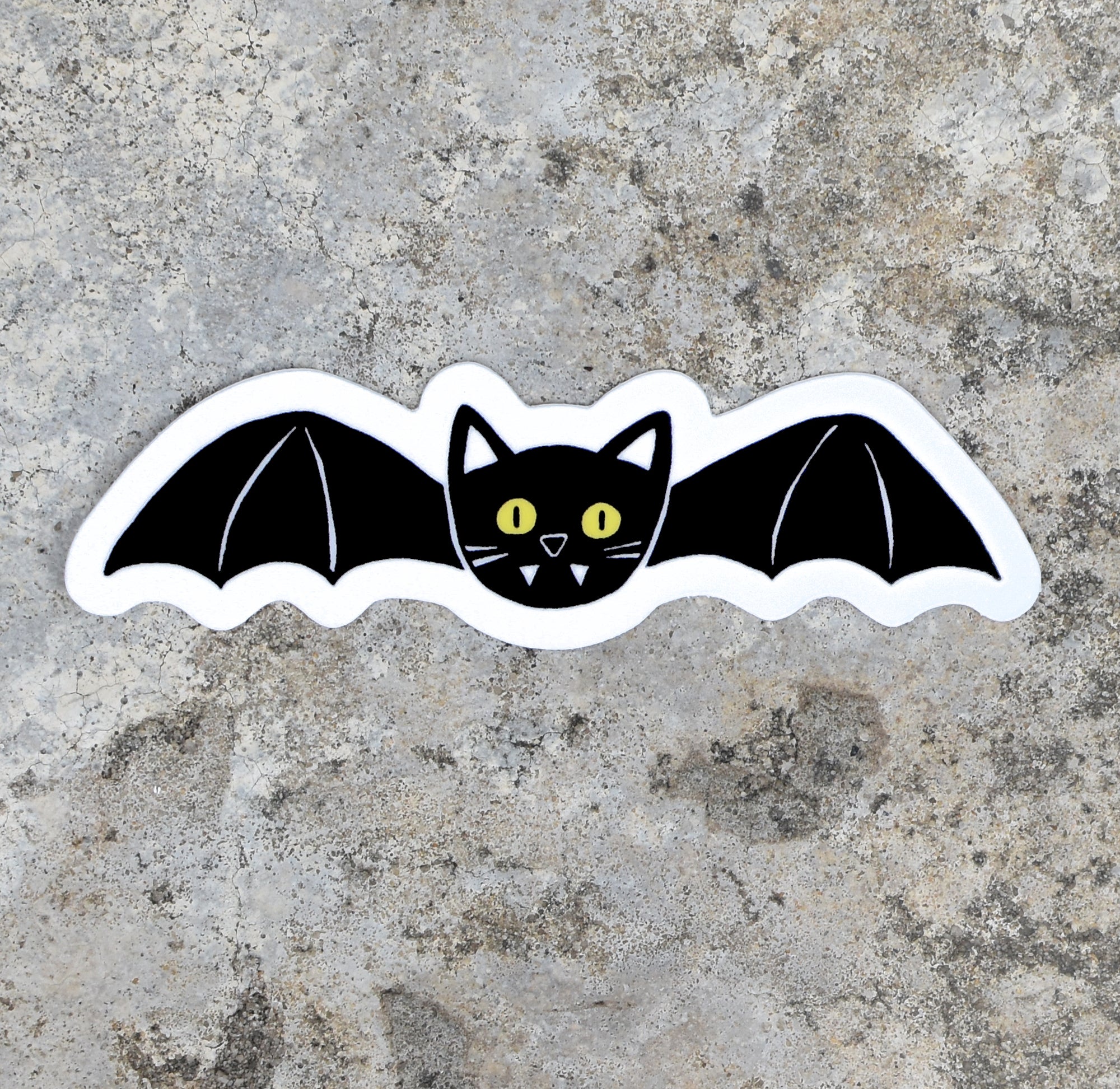 Cat Bat Sticker Sticker Xenotees