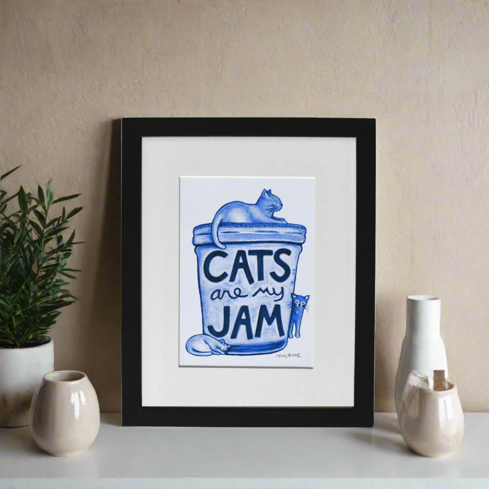 Jam Maker Cat Wall Art