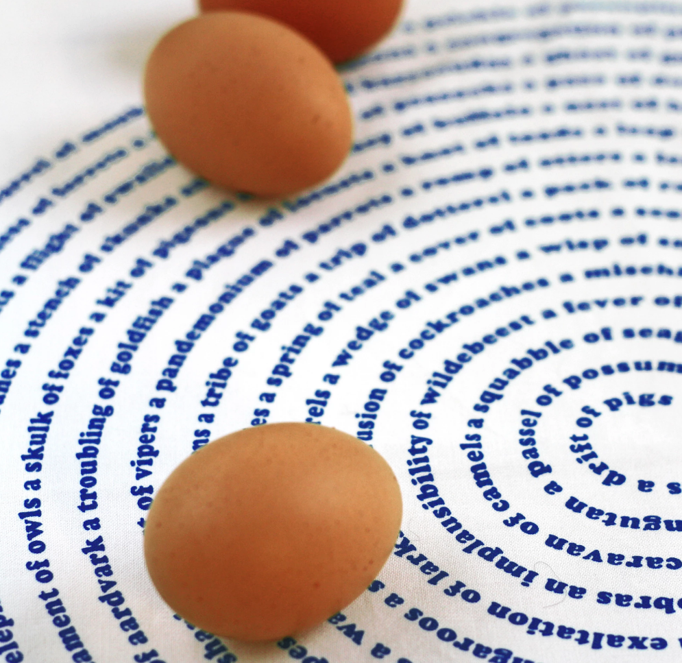 Animal Collective Nouns Kitchen Tea Towel Tea Towels Xenotees