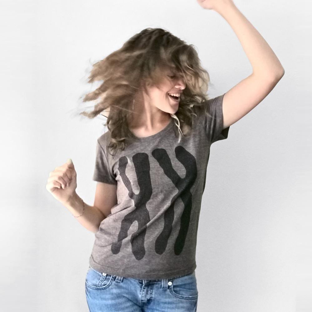 Womens XX Chromosomes Track T-shirt by Xenotees