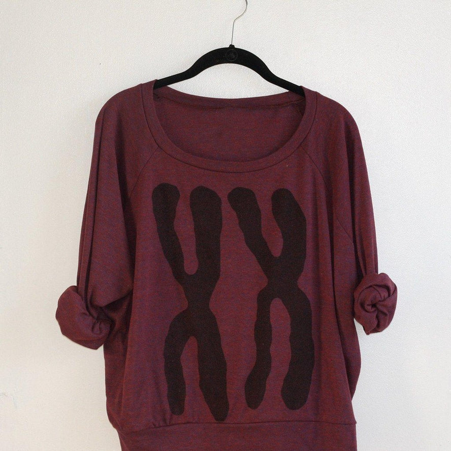 Womens XX Sweatshirt Pullover by Xenotees