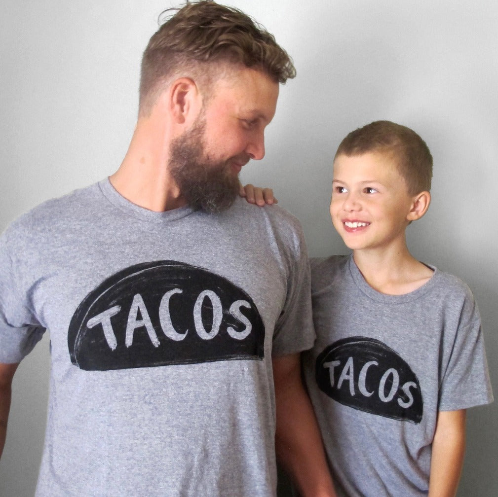 Matching Father's Day T-shirts for Dad From Wife and Kids