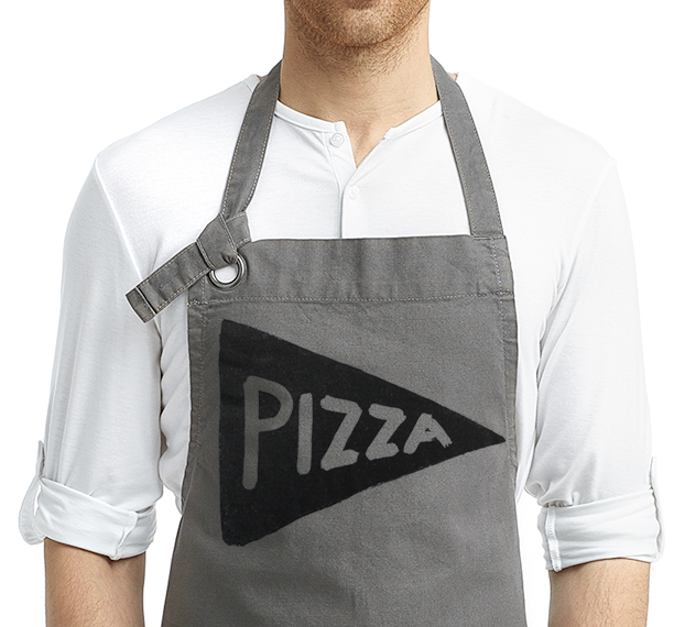 Pizza Slice Cotton Canvas Apron Apron Xenotees