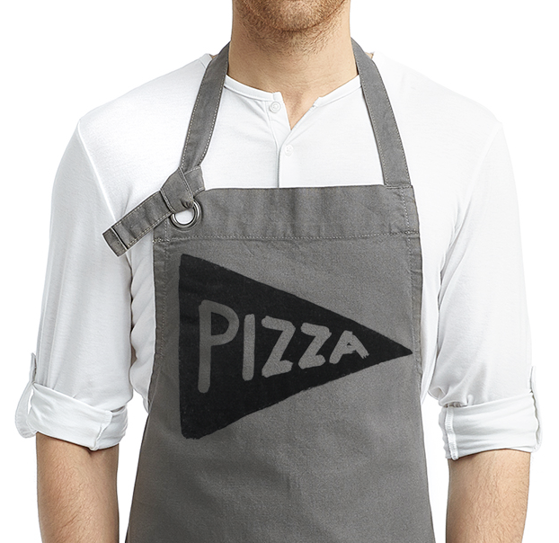 Pizza Slice Cotton Canvas Apron Apron Xenotees